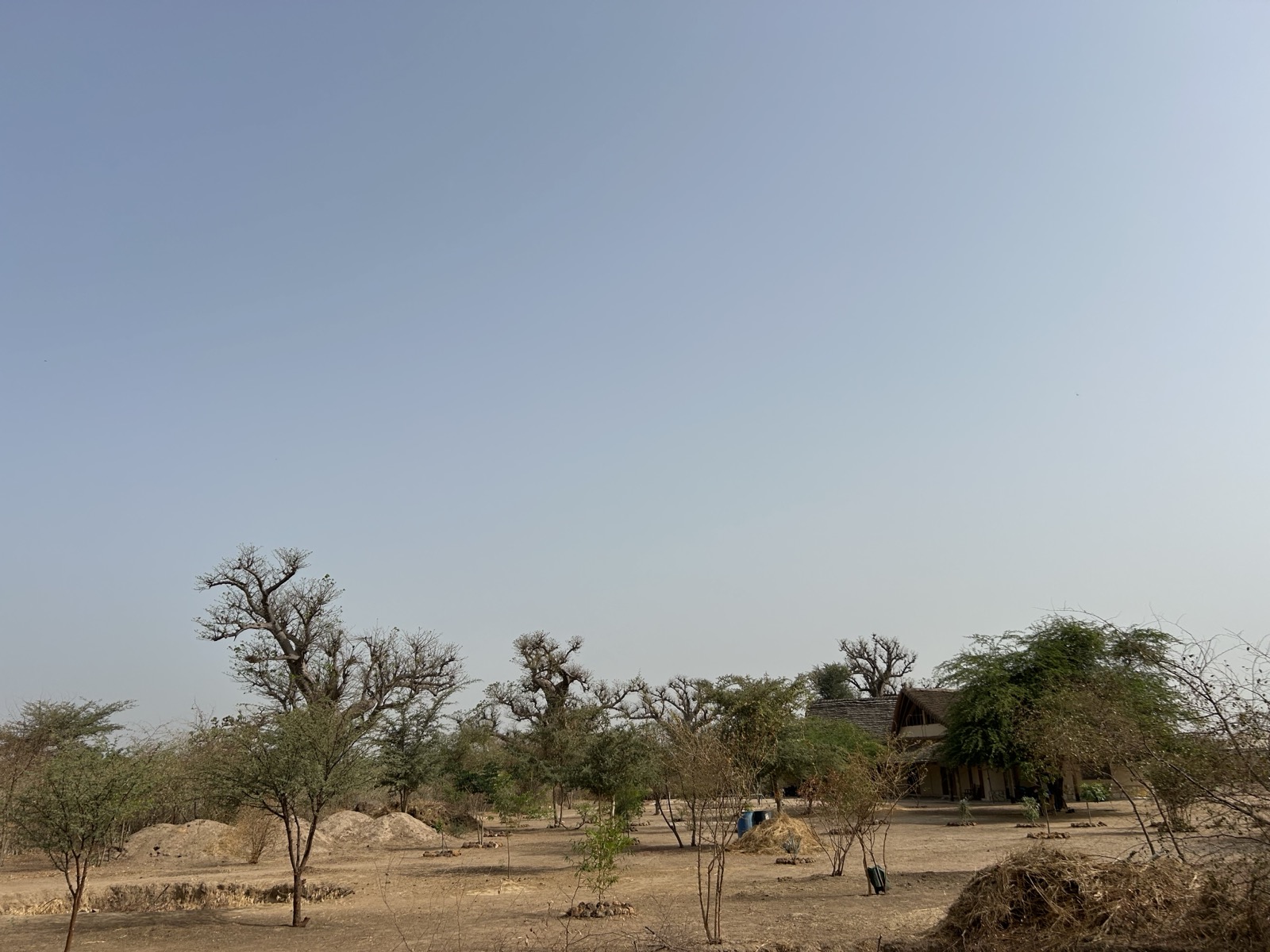 View of the Mélanzé grounds in Thiafoura